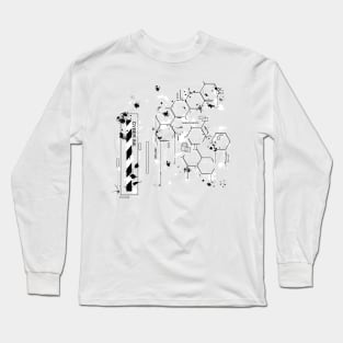 Cyber Ink Long Sleeve T-Shirt